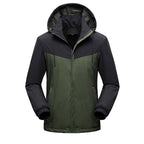 Wasserdichte Herren-Sportjacke mit verstellbarer Kapuze - Damian