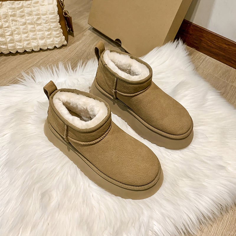 Damenstiefeletten mit warmer Innenausstattung - Yseline