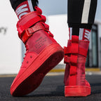 Hohe Stiefel im urbanen Stil aus verstärktem Segeltuch für Herren - Esteban