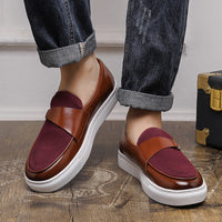 Hommes Slip-on Chaussures en cuir Casual - Jonas