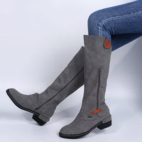 Wienlaka - Bottes Hautes à Fermeture Éclair