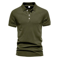 Marco - T-shirt Casual Homme Uni à Manches Courtes