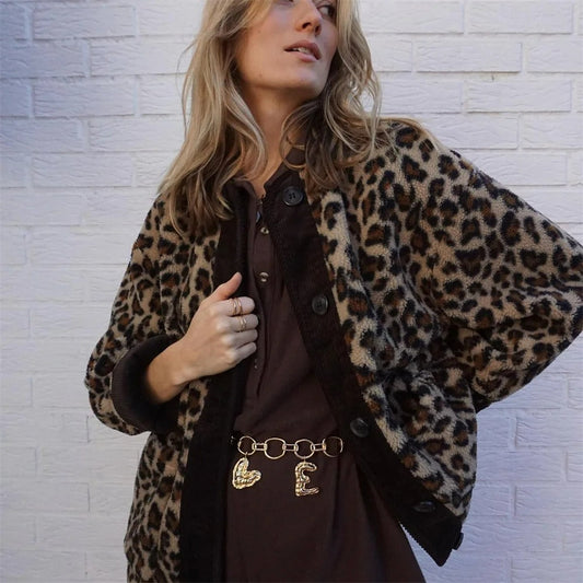 Sofia - Manteau Léopard Femme