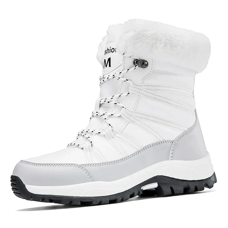 Gepolsterte Winterstiefel mit Warmfutter - Enna