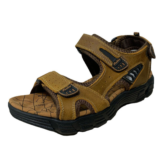 Sandales orthopédiques pour hommes de style urbain et rétro - Philip