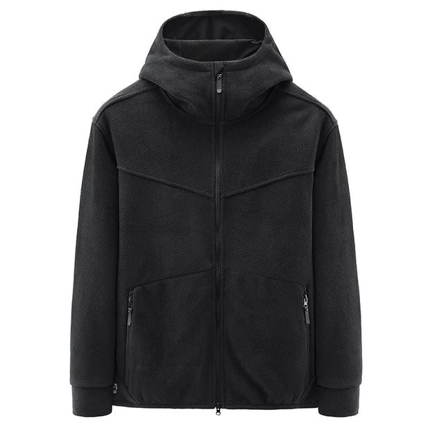 Veste polaire à capuche pour hommes - Nils