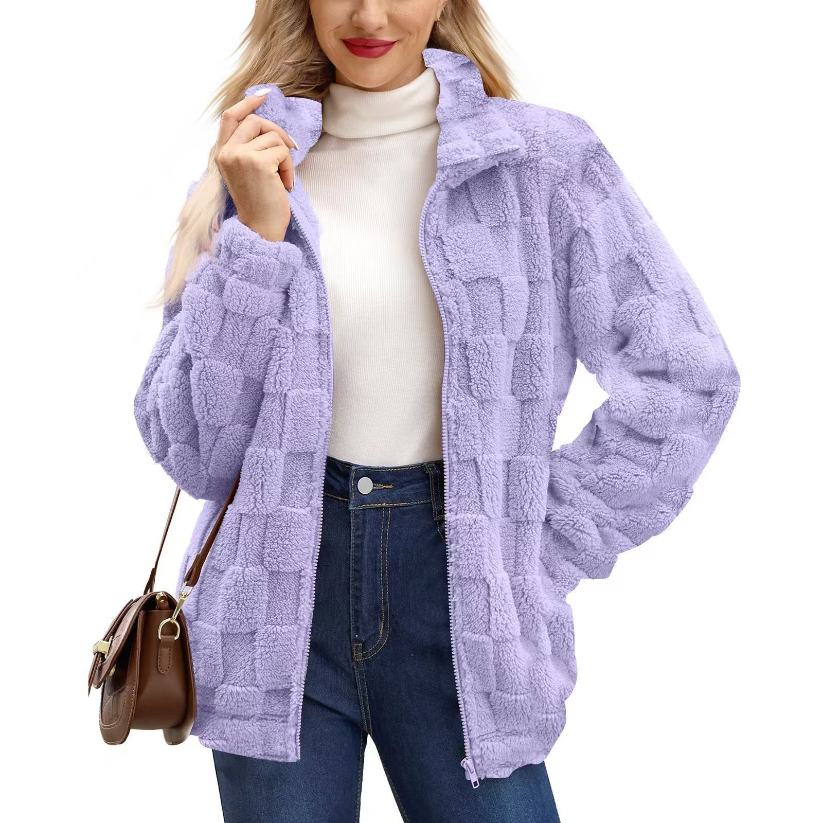 Strukturierte Steppjacke für Frauen - Irvina