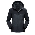 Wasserdichte Herren-Sportjacke mit verstellbarer Kapuze - Damian