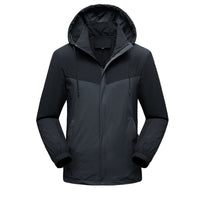 Veste de sport imperméable pour homme avec capuche réglable - Damian