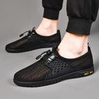 Atmungsaktive Mesh-Turnschuhe für Männer in leichtem Stil - Damien
