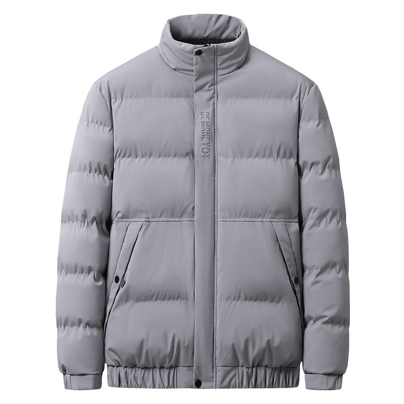 Wattierte Herrenjacke mit Stehkragen - Brevon