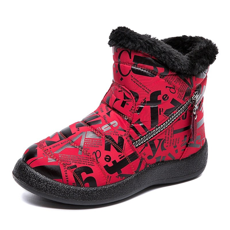 Damen Winterstiefel mit Druck - Lirenne