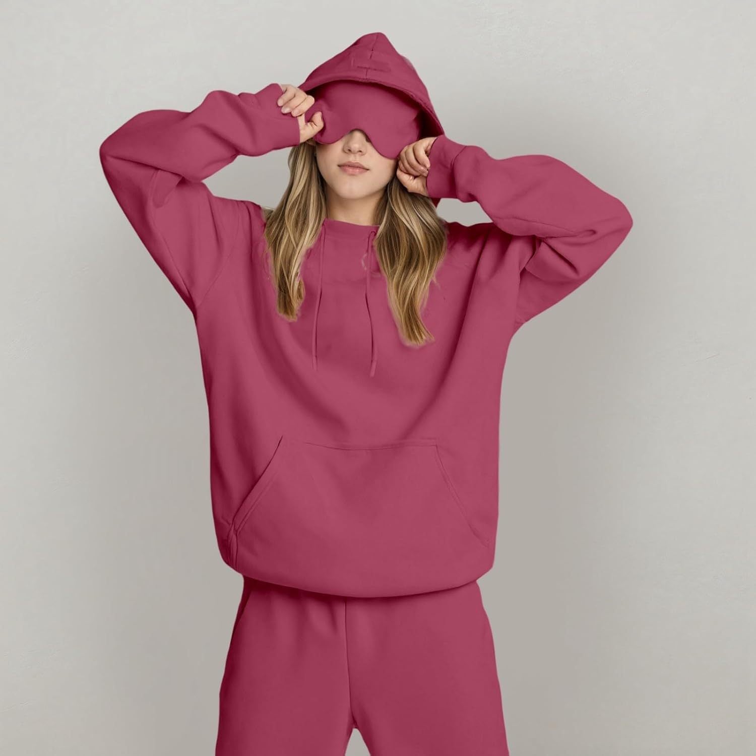 Sweatshirt und Jogginghose in lockerer Passform - Nina