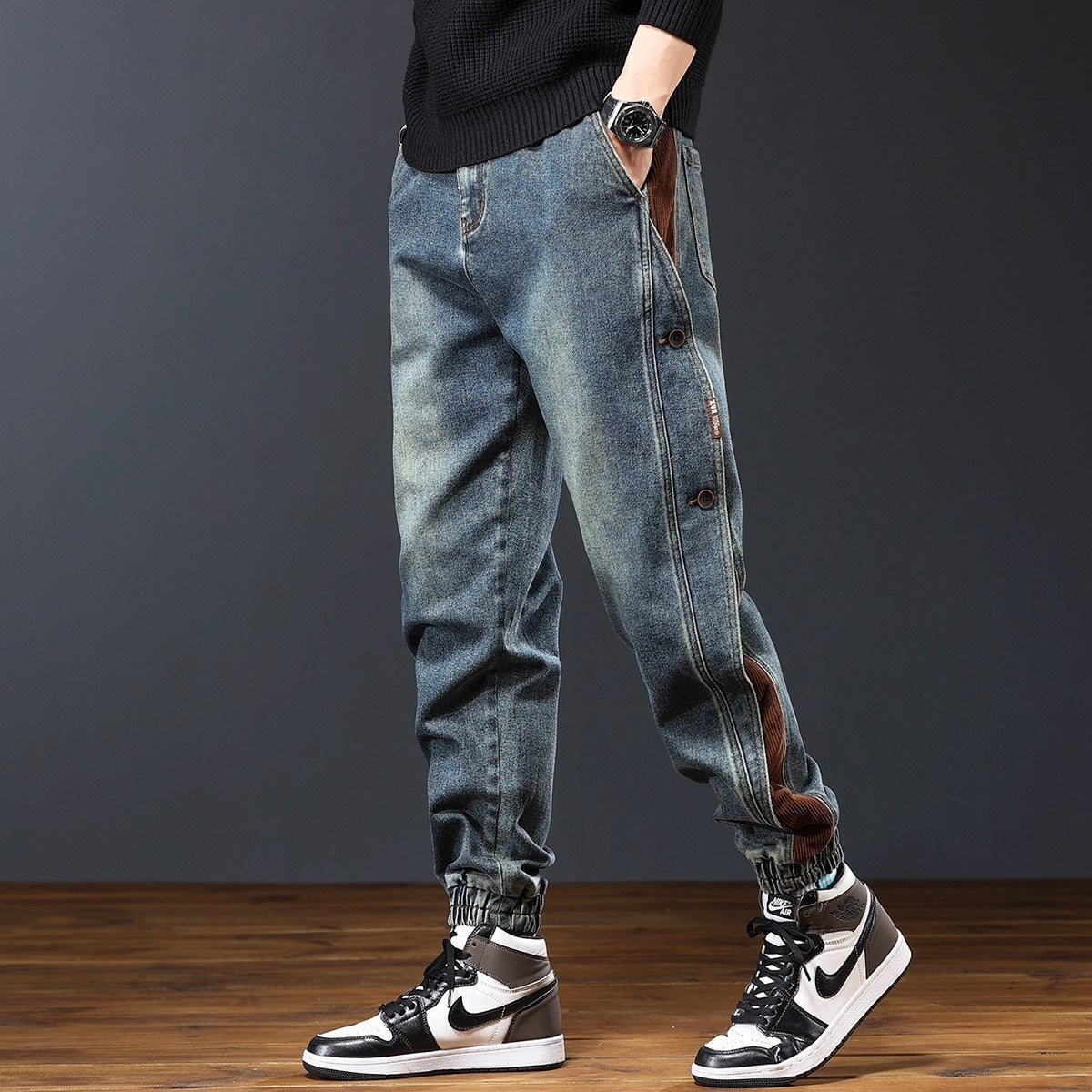 Herren Jeans Jogger Jeans - James