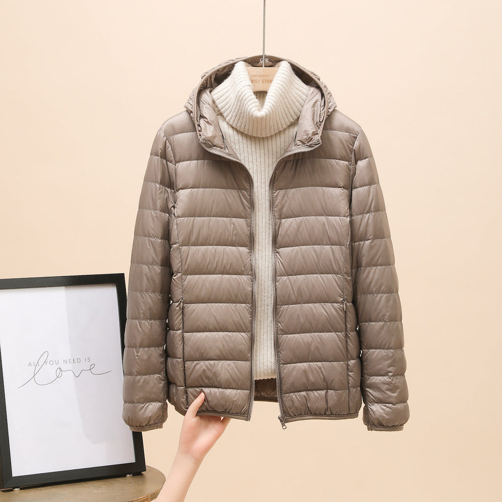 Leichte Steppjacke mit Kapuze für Damen - Aline