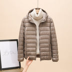 Leichte Steppjacke mit Kapuze für Damen - Aline