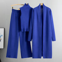 Dreiteiliges Winter-Strickset - Isolde