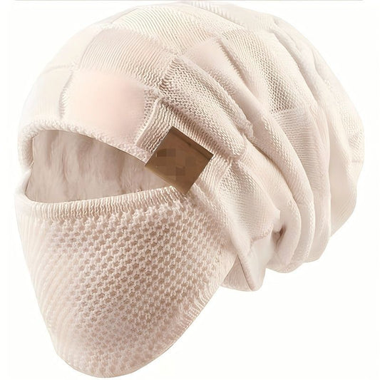 Cagoule d'hiver unisexe en tricot - Billie