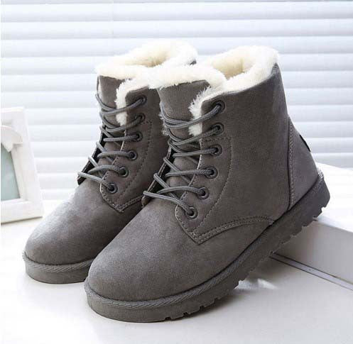 Damenstiefeletten warmes flauschiges Futter - Arlena