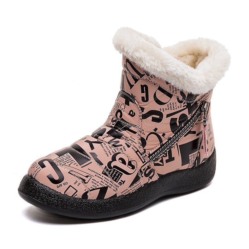 Damen Winterstiefel mit Druck - Lirenne