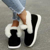 Nissa - Chaussures D'hiver Chaudes en Daim