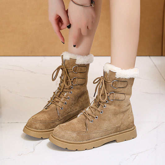 Damen-Schnürstiefel mit Thermoeffekt - Solianne