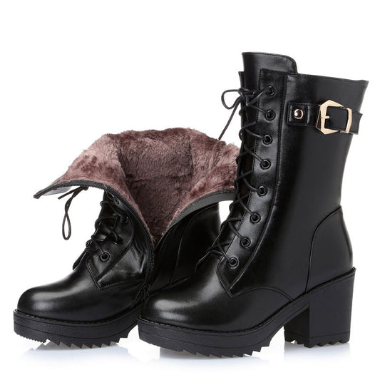 Zoaha - Bottes Martin en Cuir
