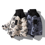 Bedruckte Steppjacke - Mauro
