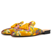 Mules plates élégantes Princeton Klimt