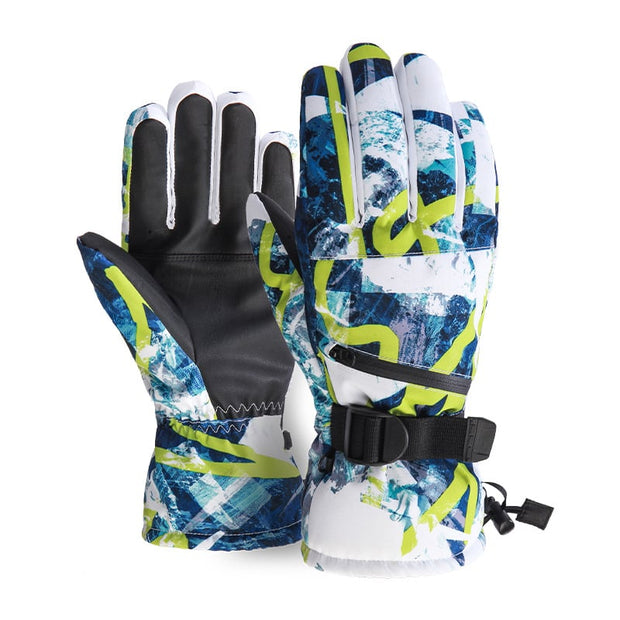 Gants de ski unisexes chauds et imperméables