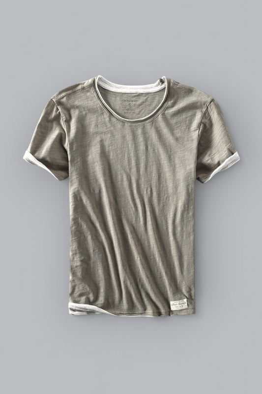 T-shirt doux et léger pour hommes - été