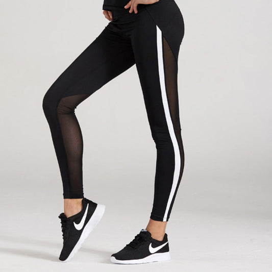 Zuri - Panel rayures pantalon skinny leg