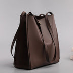 Damen-Shopper-Tasche aus Kunstleder mit strukturiertem Design - Natalia