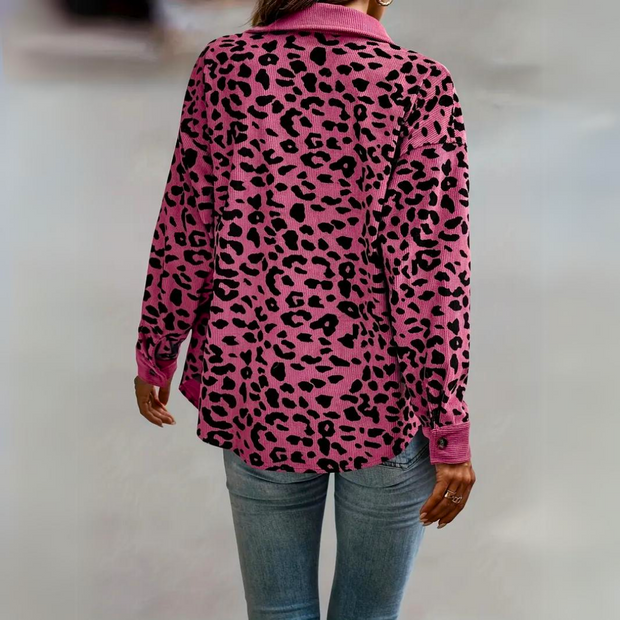 Toos - Veste femme léopard chic
