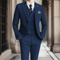Paolo - Costume de mariage élégant ensemble 3 pièces