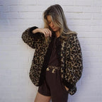 Sofia - Mantel Leopard Frau