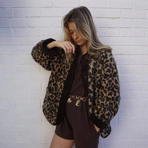 Sofia - Manteau Léopard Femme