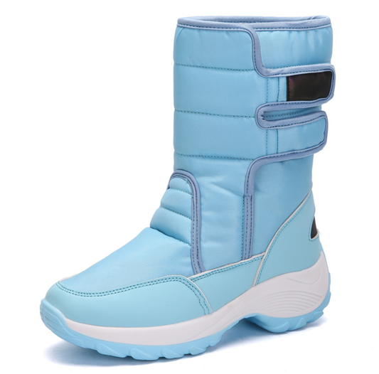 Bottes d'hiver à effet matelassé pour femmes - Rhenise