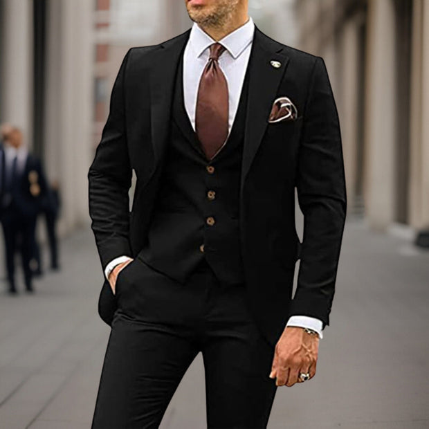 Pietro - Costume d'affaires de haute qualité Ensemble de 3 pièces