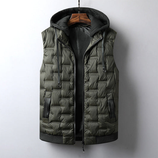 Gilet matelassé léger à capuche pour hommes - Havel