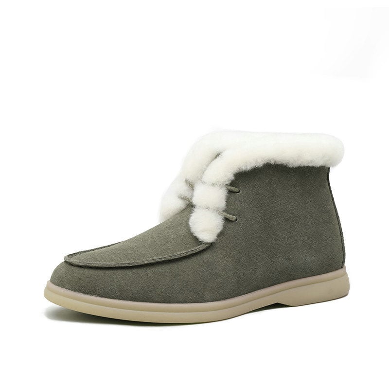 Damen-Winterstiefel in Wildlederoptik - Lena