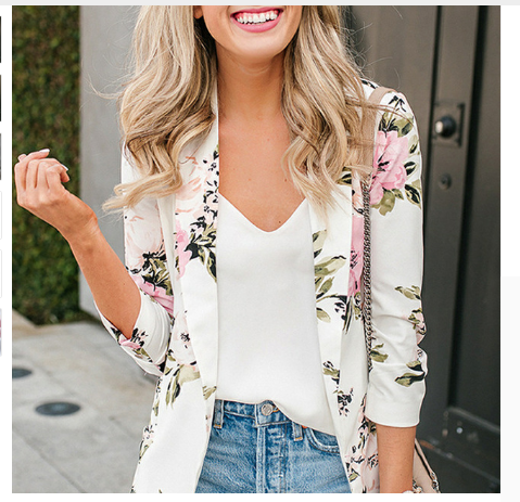 Tellna - Blazer de printemps pour femmes, à la mode et polyvalent