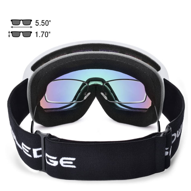 Unisex-Doppelschicht-Skibrille