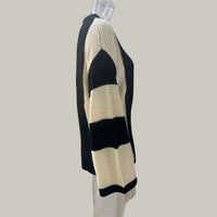 Selene - Strickpullover mit kontrastierendem Muster