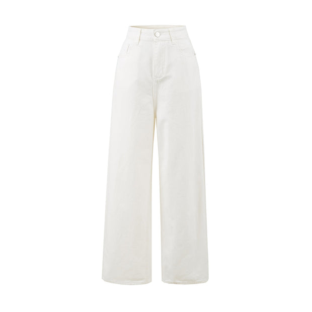 Pantalon large à taille haute pour femmes - Savrelle