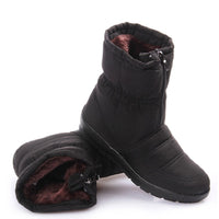 Wasserdichte gepolsterte Damenstiefel mit rutschfester Sohle - Zara