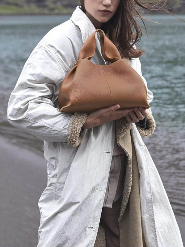 Marina - Sac à main polyvalent de couleur unie