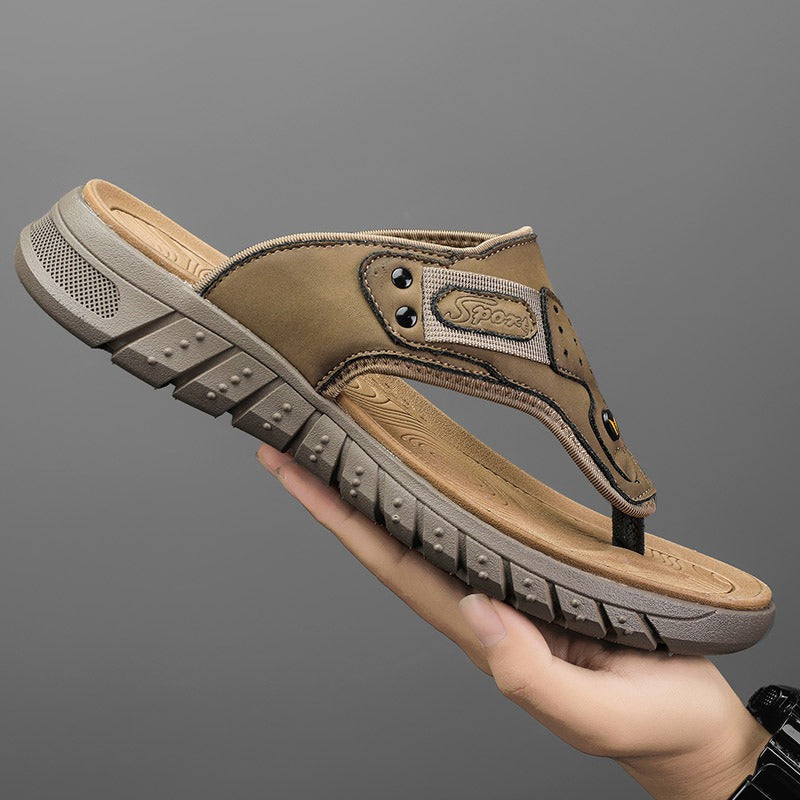 Herrensandalen mit rutschfester Sohle im sportlichen Stil - Óscar