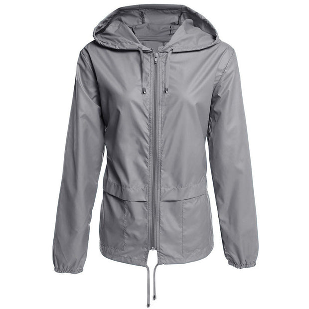 Veste imperméable légère avec capuche - Elarat