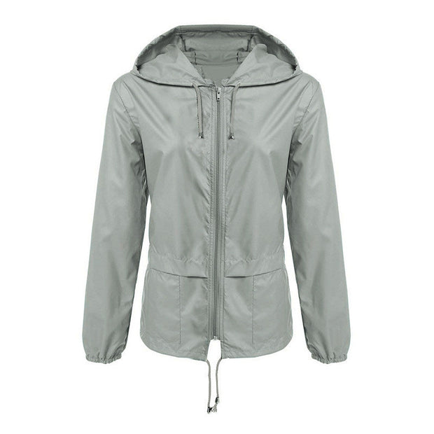 Veste imperméable légère avec capuche - Elarat